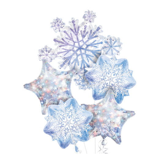 Winter Wonderland Balloon Bouquet